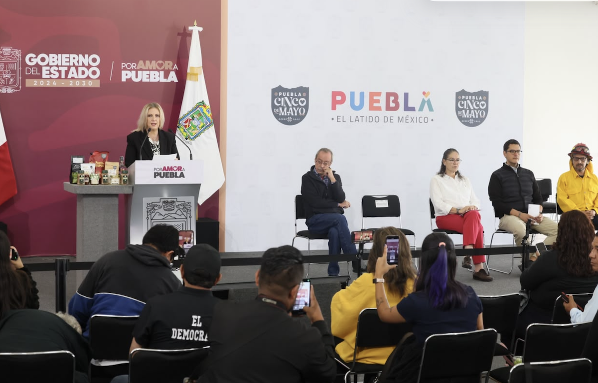 Gobierno de puebla reduce  55% la superficie afectada por incendios forestales